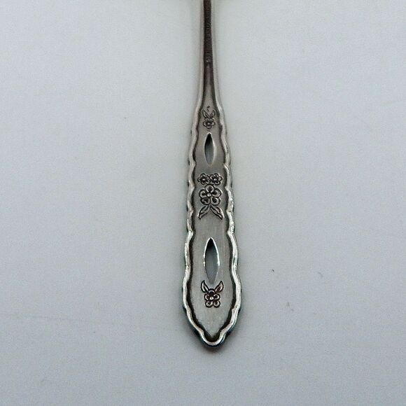Oneida Deluxe PROPOSAL Teaspoon 6 1/8 Inch Stainless Flatware Silverware Pierced - Picture 5 of 9